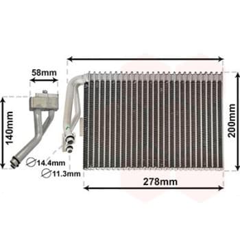 Evaporateur climatisation