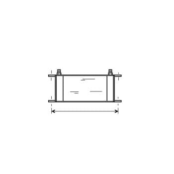 RADIATEUR REFROIDISSEUR D'HUILE VOLVO 740/760 59003061 Van Wezel