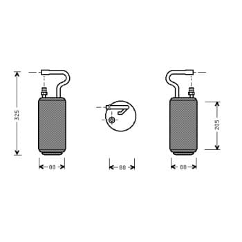 Filtre déshydratant, climatisation