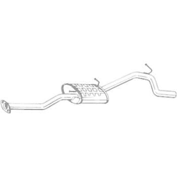 Silencieux arrière 283-455 Bosal