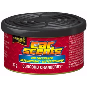 California Scents Désodorisant Concord Canneberge 42gr
