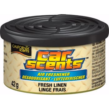 California Scents Désodorisant Fresh Linen Can 42gr