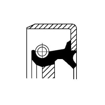 Bague d'étanchéité, boîte de vitesse manuel