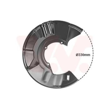 Déflecteur, disque de frein