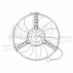 Ventilateur, refroidissement du moteur