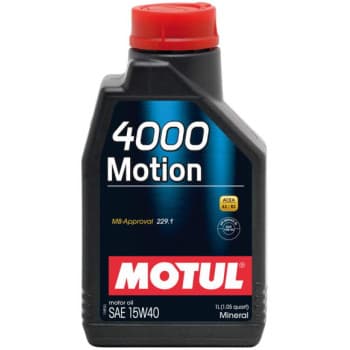 Huile moteur Motul 4000 Motion 15W40 1L