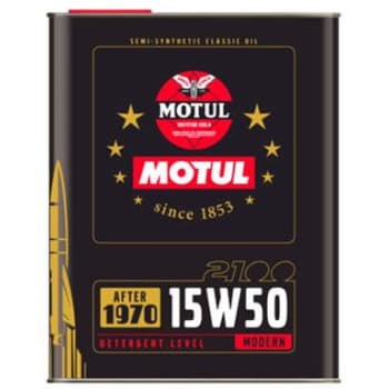 Huile moteur Motul Classic 2100 15W50 2L