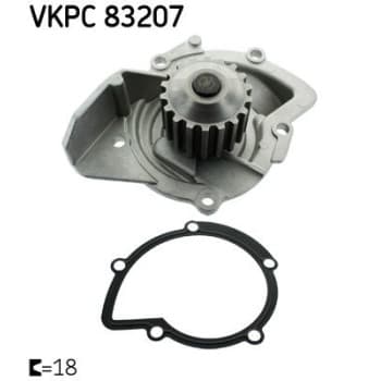 Pompe à eau VKPC 83207 SKF