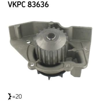 Pompe à eau VKPC 83636 SKF