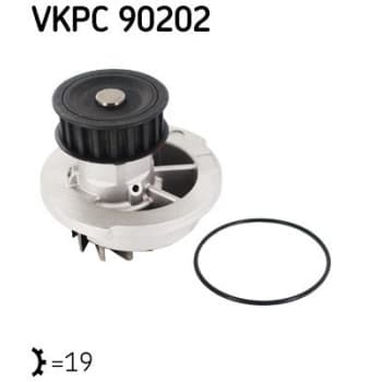 Pompe à eau VKPC 90202 SKF