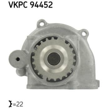 Pompe à eau VKPC 94452 SKF