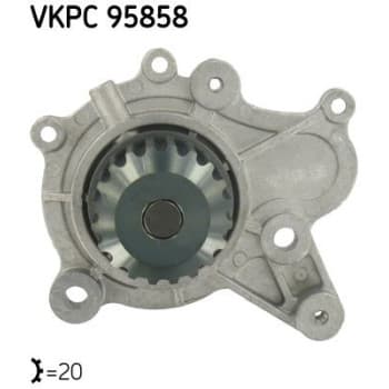 Pompe à eau VKPC 95858 SKF