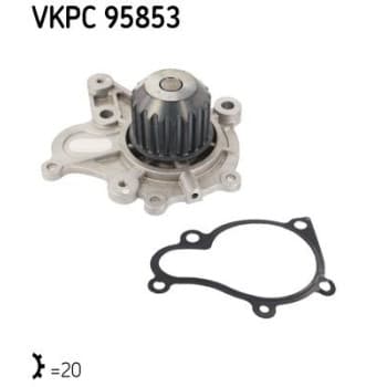 Pompe à eau VKPC 95853 SKF