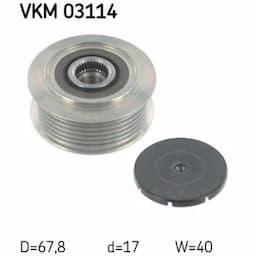 Poulie roue libre, alternateur VKM 03114 SKF