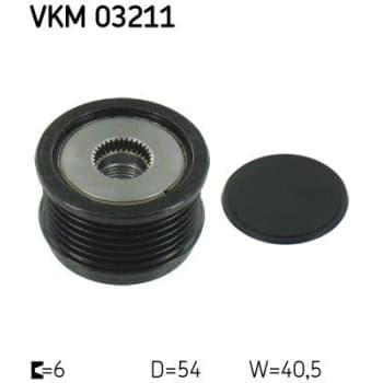 Poulie roue libre, alternateur VKM 03211 SKF