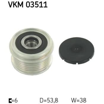 Poulie roue libre, alternateur VKM 03511 SKF