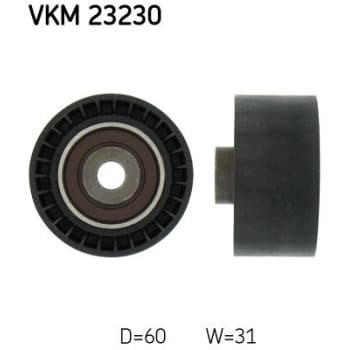 Poulie renvoi/transmission, courroie de distribution VKM 23230 SKF