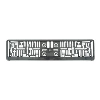 Plaque de base de plaque d'immatriculation Textstrand