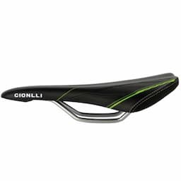 Selle Vélo de Route MicroFi Noir / Vert