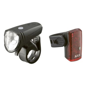 AXA Set GreenL 15 15Lux1LED USB