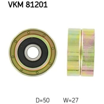 Poulie renvoi/transmission, courroie de distribution VKM 81201 SKF