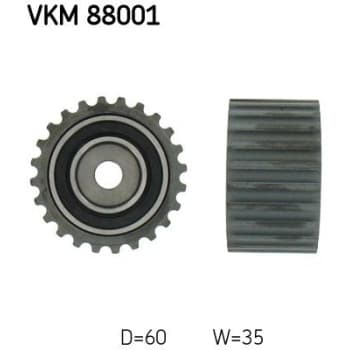 Poulie renvoi/transmission, courroie de distribution VKM 88001 SKF