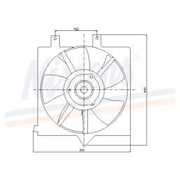 Ventilateur, refroidissement du moteur