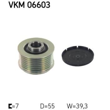 Poulie roue libre, alternateur VKM 06603 SKF