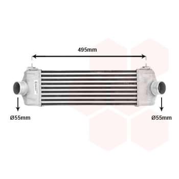 Intercooler, échangeur 18004406 International Radiators