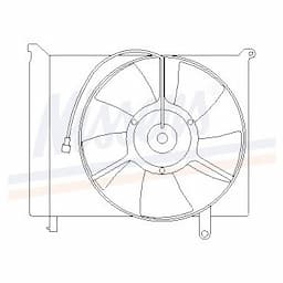 Ventilateur, refroidissement du moteur