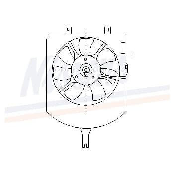 Ventilateur, condenseur de climatisation