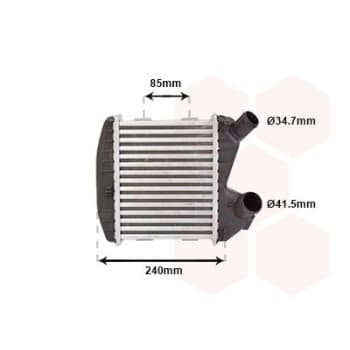 Intercooler, échangeur 29004004 International Radiators