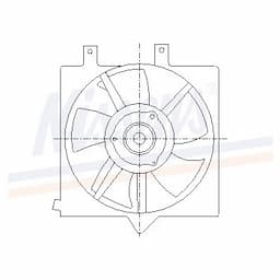 Ventilateur, refroidissement du moteur