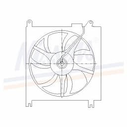 Ventilateur, refroidissement du moteur