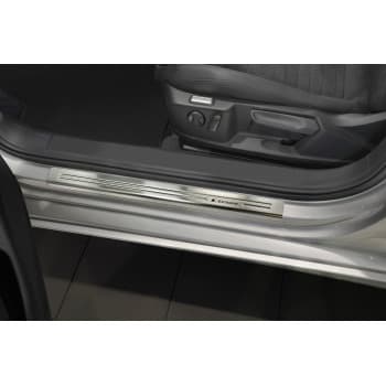 Seuils de porte Inox Volkswagen Passat B8 Berline/Variante 2014- - &#39;Exclusive&#39; - 4 pièces