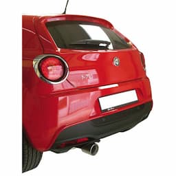 Échappement sportif 100% en acier inoxydable Alfa Romeo Mito 1,4 To MultiAir (135hp) 2010- 102mm