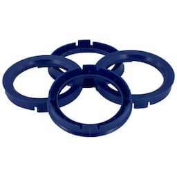 Anneaux de centrage TPI 70.1->56.6mm Bleu 4 pièces