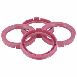 TPI ​Anneaux de centrage 72.5->64.1mm Rose 4 pièces