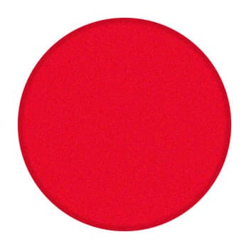 Tampon de polissage Racoon - Rouge / dur 150mm