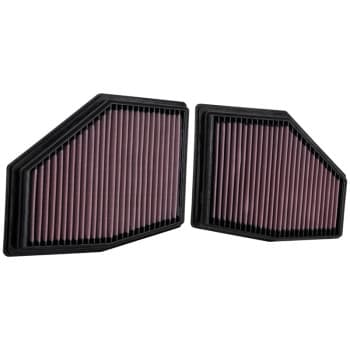 Filtre de rechange K&N pour BMW 750i xDrive 4.4 & M550i xDrive 4.4 2020- (jeu de 2 pièces) (3 33-3155