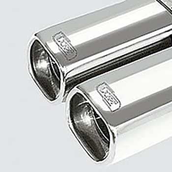 Échappement sportif Toyota Corolla E10 HB 1.3i 55 / 65kW / 1.6i 84kW 1992-1997 2x 80x65mm