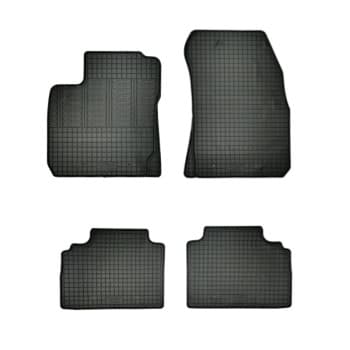 Tapis en caoutchouc adaptés pour Ford Transit Courier 2 personnes 2014-2019 (2 pièces)