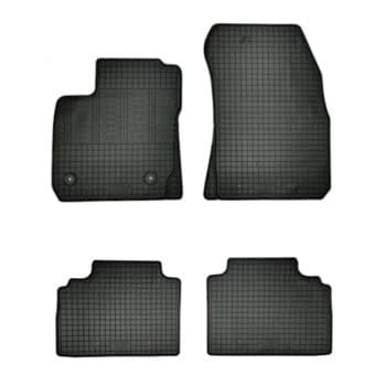 Tapis en caoutchouc adaptés pour Ford Tourneo Courier Kombi 5 personnes 2014- (4 pièces + système de montage)