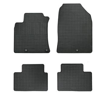 Tapis en caoutchouc adaptés pour Hyundai Ioniq (AE) 2016-2019 (4 pièces + système de montage)