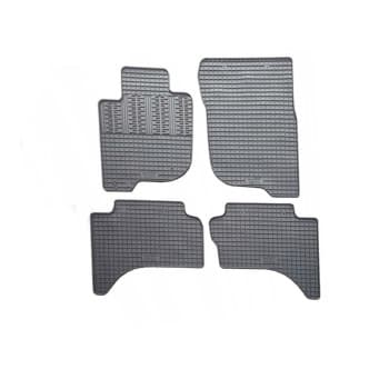 Tapis en caoutchouc pour Fiat Fullback Double Cab 2016- & Mitsubishi L200 (Triton) Double Cab 2015