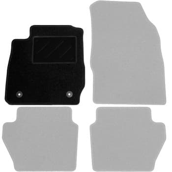 Tapis de voiture Gauche Avant Ford Fiesta 2012-1 pièce