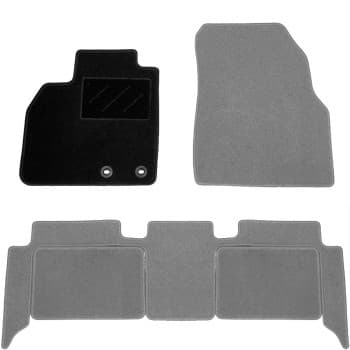 Tapis de voiture Gauche Avant Renault Scenic II 2003-2009 swb 1 pièce