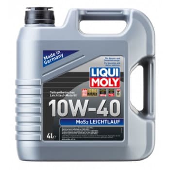 Huile moteur Liqui Moly MOS2 Leichtlauf 10W40 A3 4L