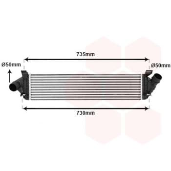 Intercooler, échangeur 59004134 International Radiators