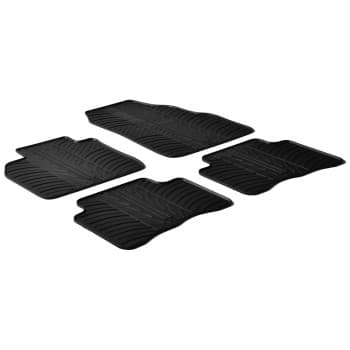 Tapis en caoutchouc adaptés pour Renault Megane Scenic II à partir de 2003